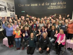 Celebrating Kings Award at Kirkgate Arts Cockermouth