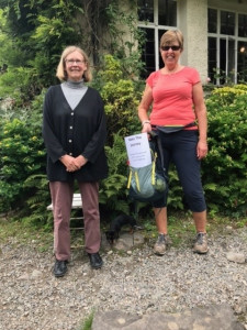 A great privilege – we were fortunate enough to meet, Susan Wordsworth – Andrew, the great, great, great, grand-daughter of William Wordsworth who is also four times great niece of Dorothy.